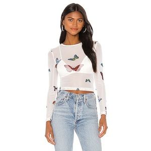 Superdown Butterfly Top